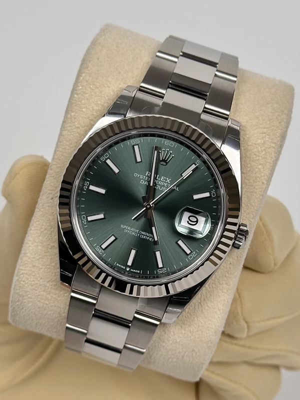 Rolex 41mm Steel and White Gold 126334-0027 4