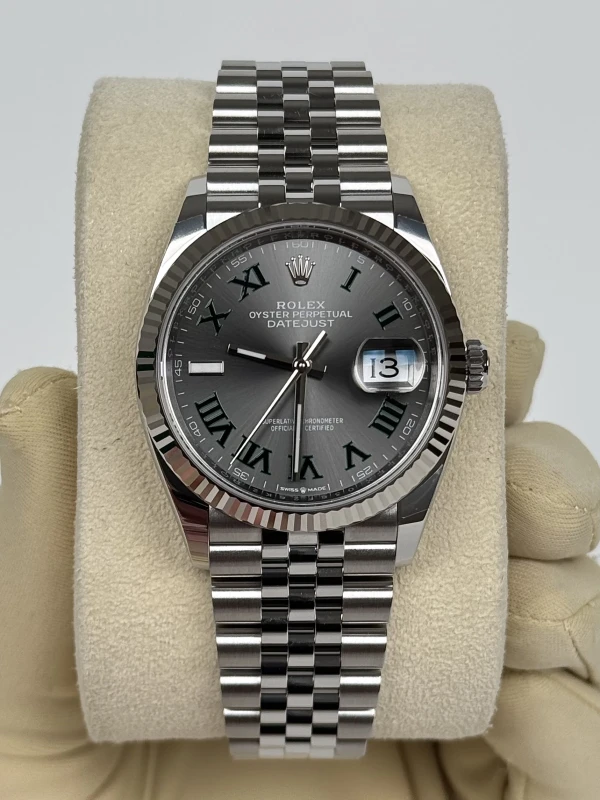 Rolex 36 mm, Oystersteel and white gold 126234-0045 2