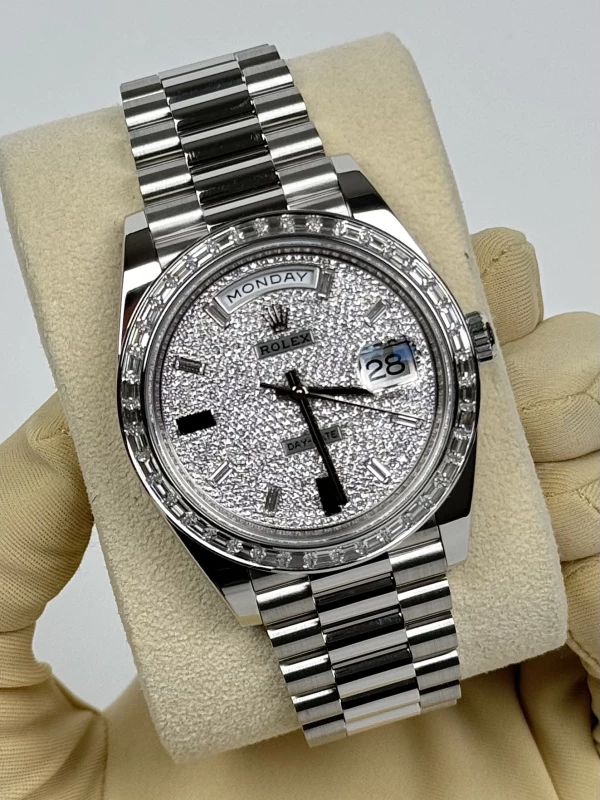 Rolex Day-Date 40 mm Platinum 228396tbr-0021 3