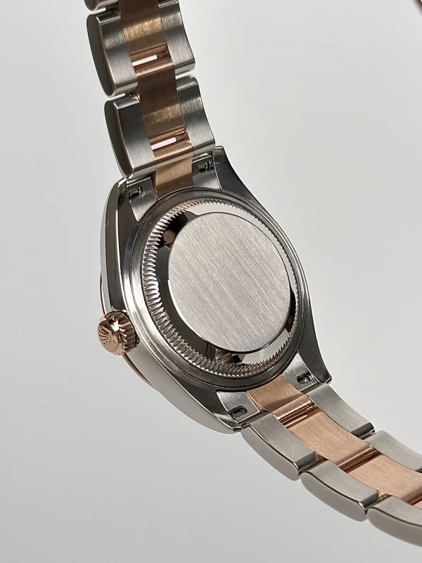 Rolex LADY 28 MM, OYSTERSTEEL AND EVEROSE GOLD 279161-0010 9