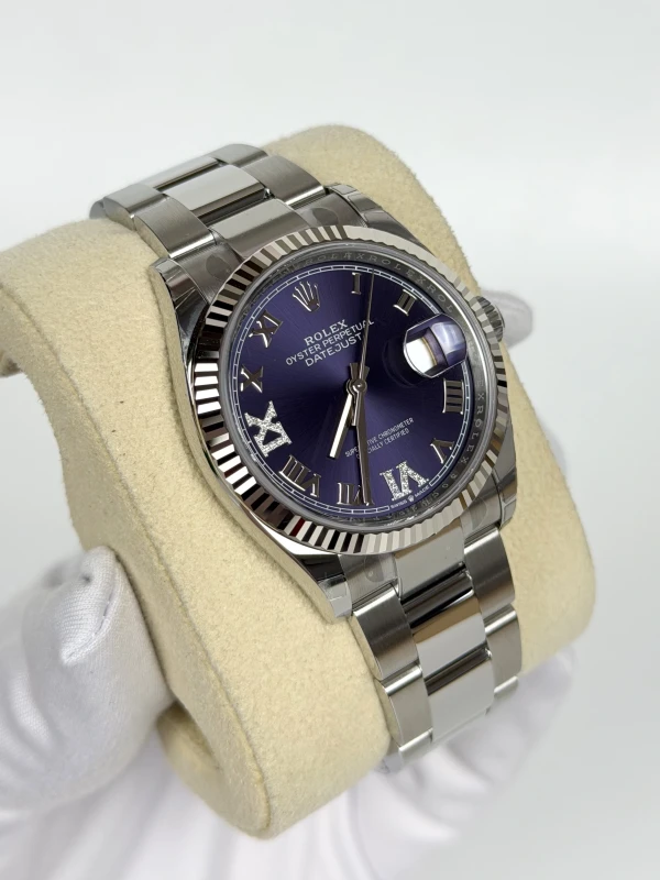 Rolex 36MM STEEL AND WHITE GOLD 126234-0022 2