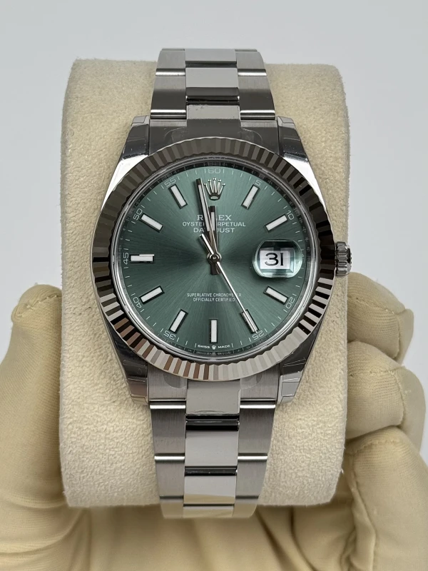 Rolex 41mm Steel and White Gold 126334-0027 2