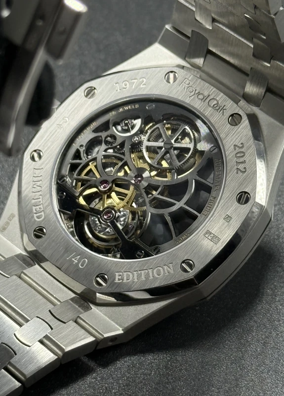 Audemars Piguet Openworked Extra-Thin Royal Oak Tourbillon  26511PT.OO.1220PT.01 5