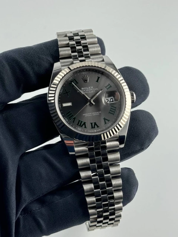 Rolex 41mm Steel and White Gold 126334-0022 8