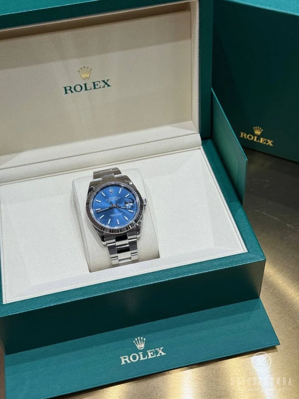 Rolex 41 mm, steel and white gold  126334-0001 2