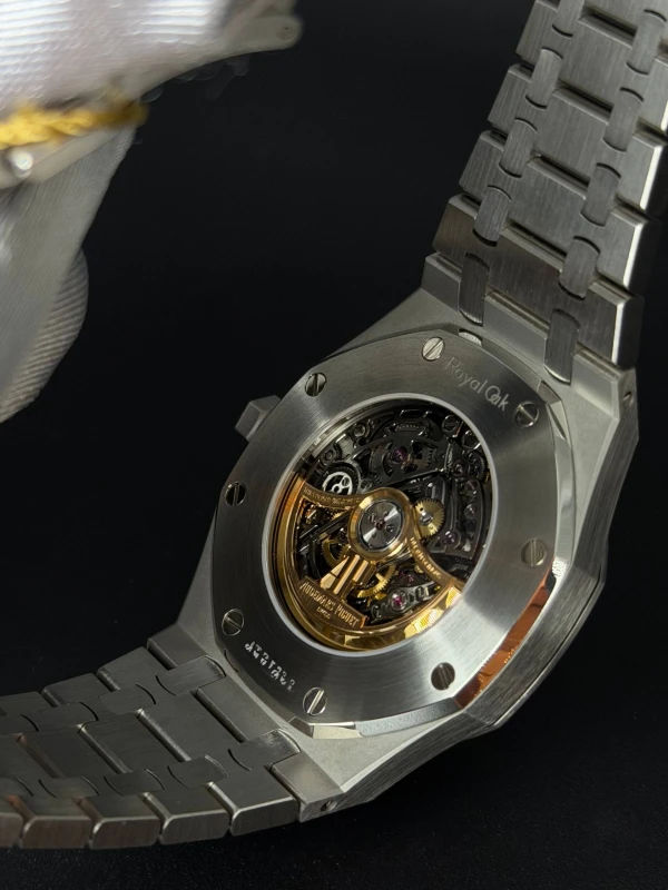 Audemars Piguet Double Balance Wheel Openworked  15407ST.OO.1220ST.01 5