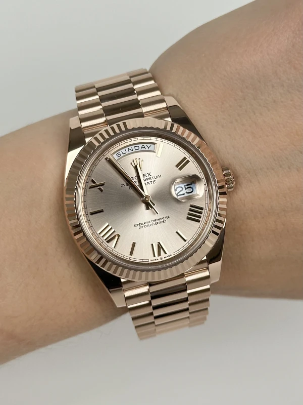 Rolex 40 mm Everose Gold  228235-0001 7