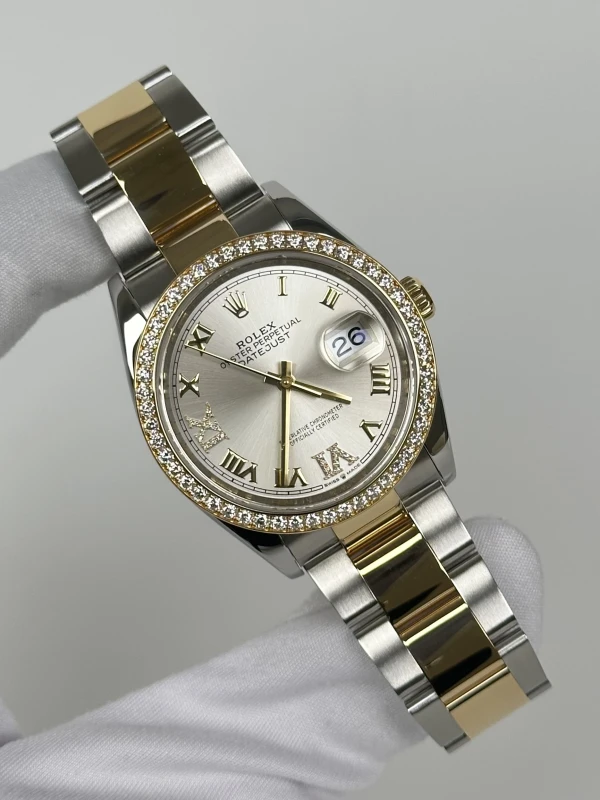 Rolex 36 mm, Oystersteel, yellow gold and diamonds 126283rbr-0018 2
