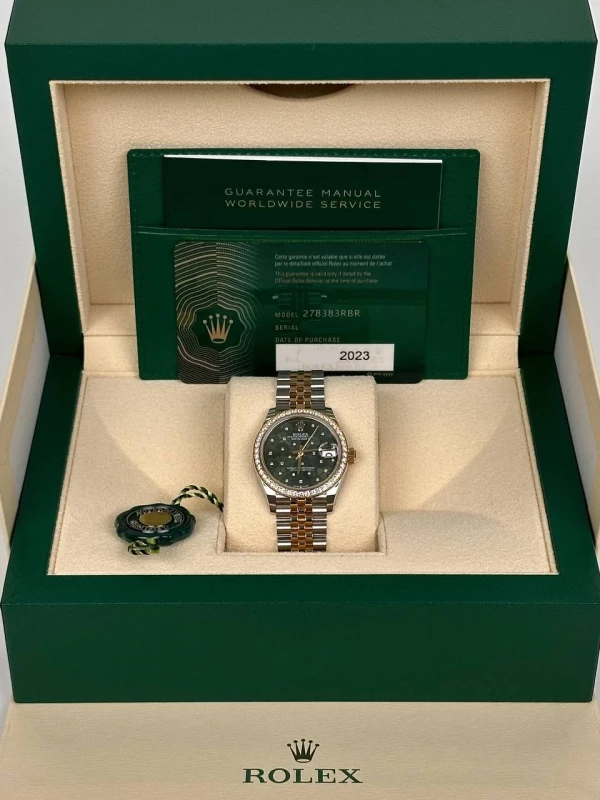 Rolex Datejust 31mm Steel and Yellow Gold 278383rbr-0032 изображение - 7