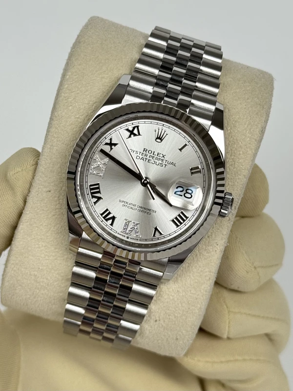 Rolex 36mm Steel and White Gold 126234-0029 3