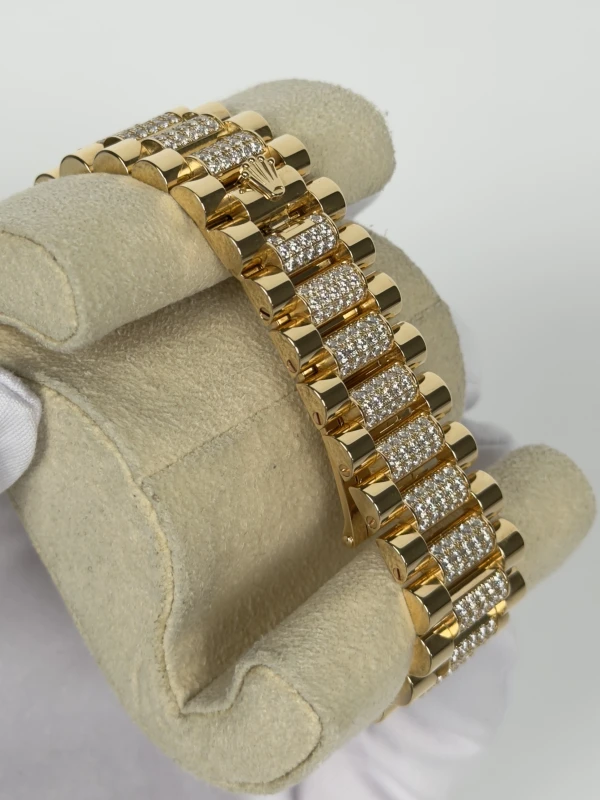Rolex 36mm Yellow Gold 128348RBR 4