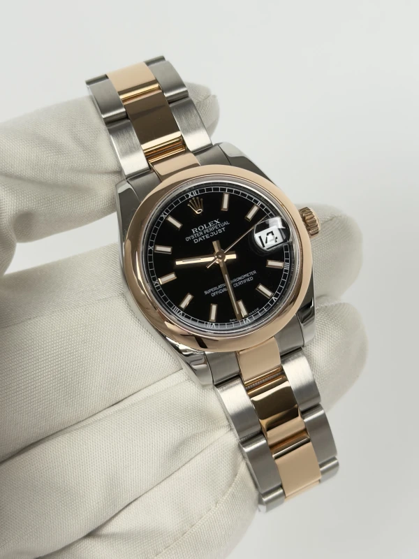 Rolex 31 mm steel and Everose gold 178241-0061 2
