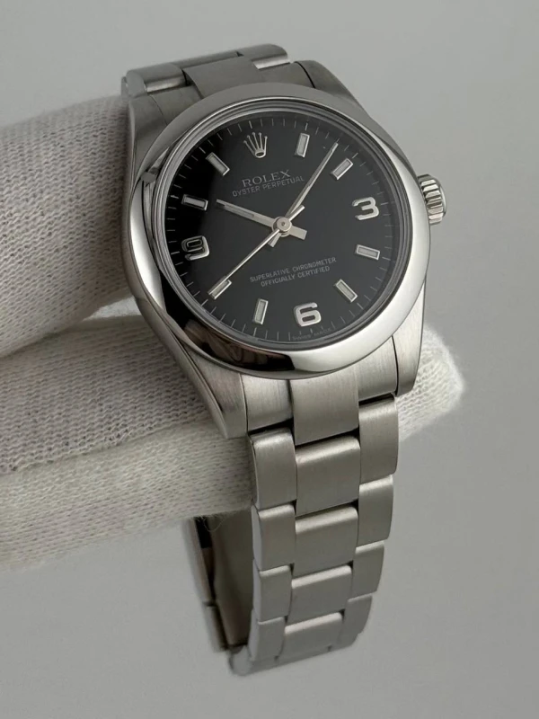 Rolex Perpetual 31mm Steel 177200 Black 2