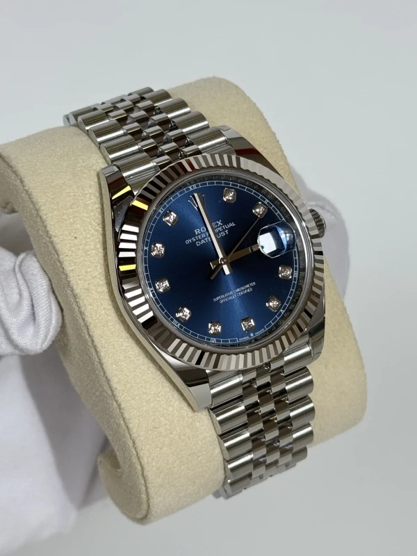 Rolex 41 mm, steel and white gold  126334-0016 3