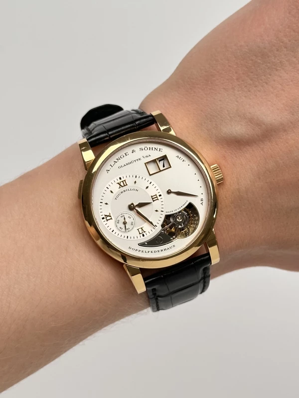A. Lange & Sohne Unforgettable Masterpieces Lange 1 Tourbillon 704.032 9