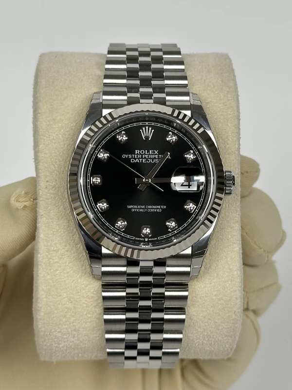 Rolex 36mm Steel and White Gold 126234-0027 2