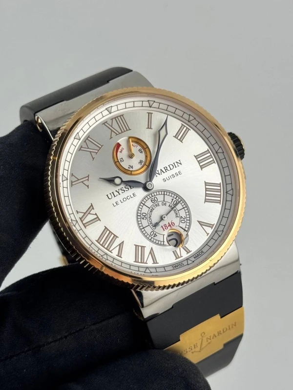 Ulysse Nardin Chronometer Manufacture 45mm 1185-122-3/41 2