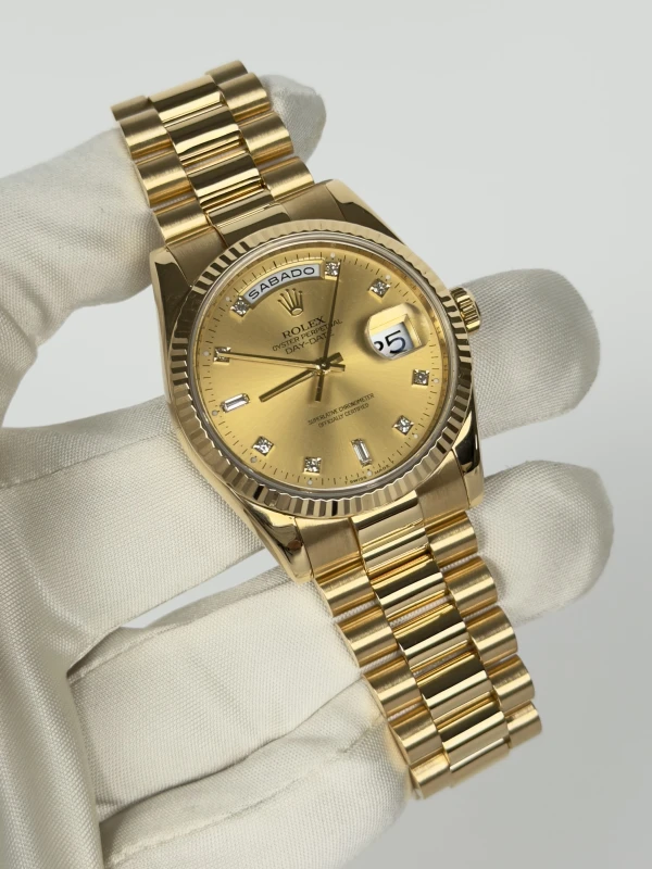 Rolex 36mm Yellow Gold  118238 chdp 2