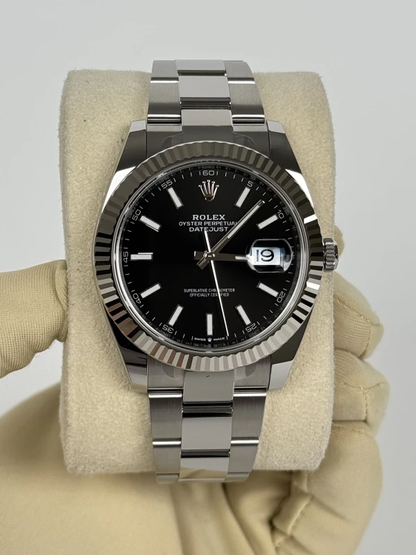 Rolex 41 mm, steel and white gold 126334-0017 2