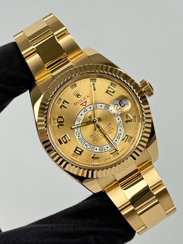 Rolex 42mm Yellow Gold 326938 Champagne 2