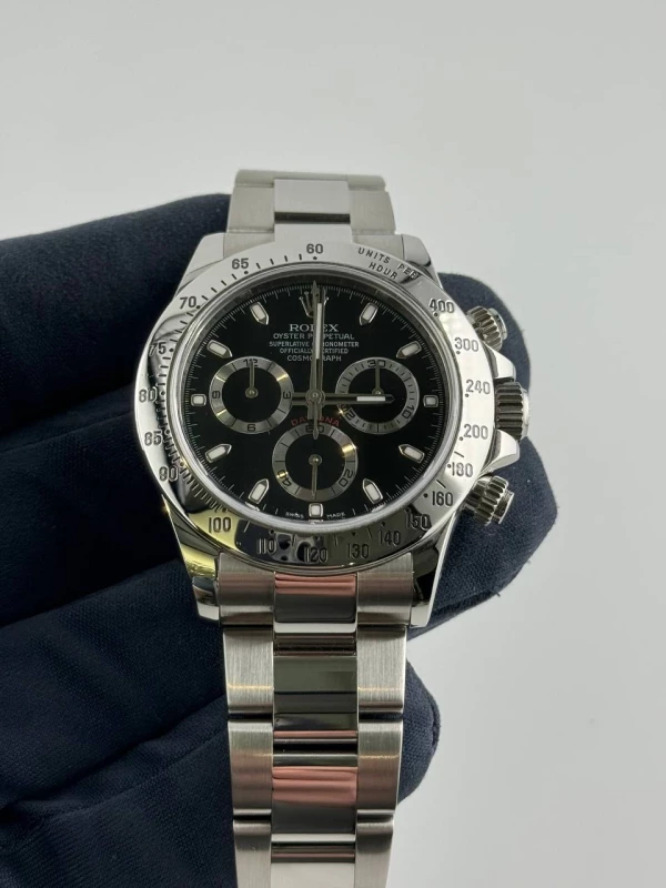Rolex Cosmograph 40mm Steel 116520-Black 9