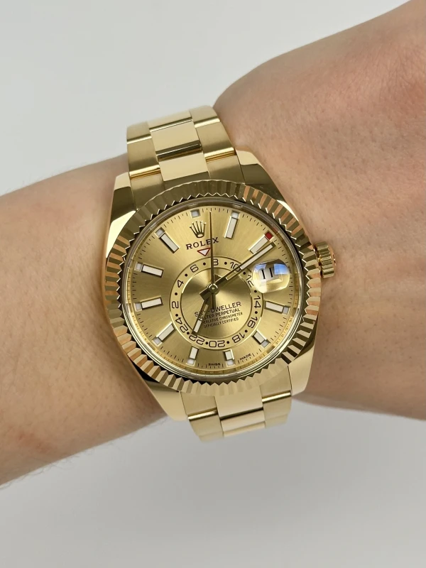 Rolex 42mm Yellow Gold 326938-0003 7