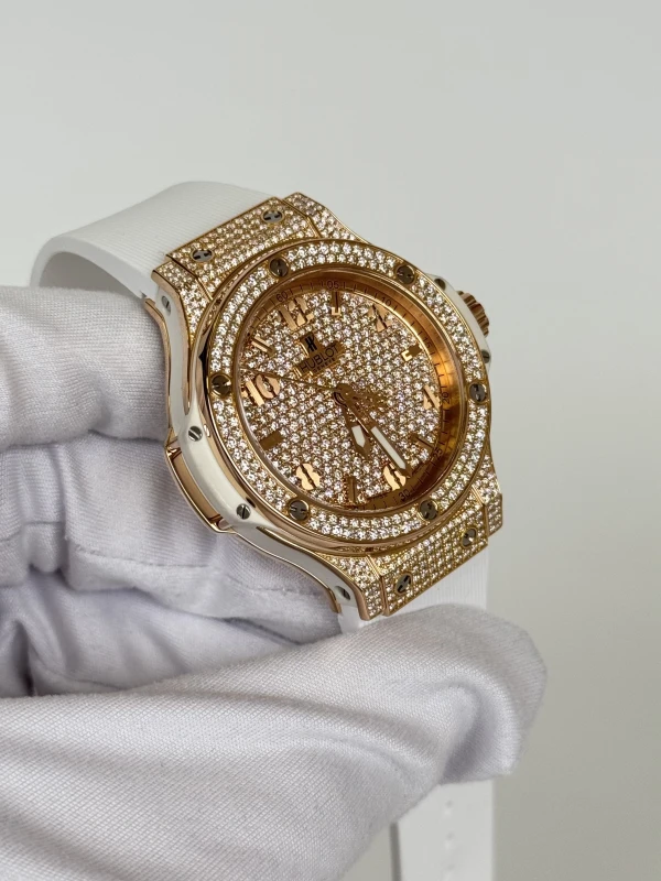 Hublot Red Gold All White Diamonds 361.PE.9010.RW.1704 3