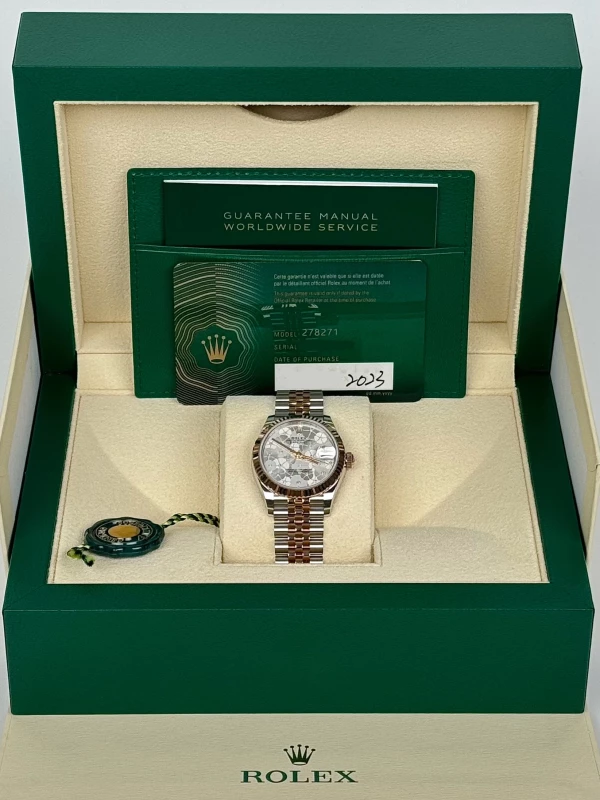 Rolex Datejust 31mm Steel and Everose Gold 278271-0032 5