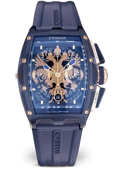Proud To Be Russian Chrono Blue