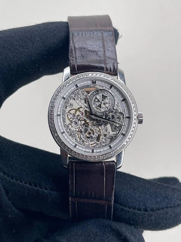 Vacheron Constantin Skeleton Small Model Diamond Set 33558/000G-9394 5