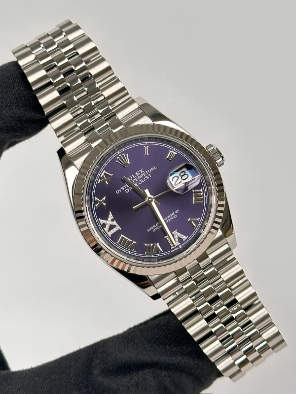 Rolex 36mm Steel and White Gold 126234-0021 2