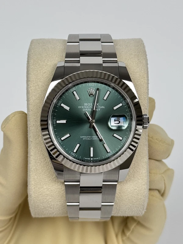 Rolex 41mm Steel and White Gold 126334-0027 2