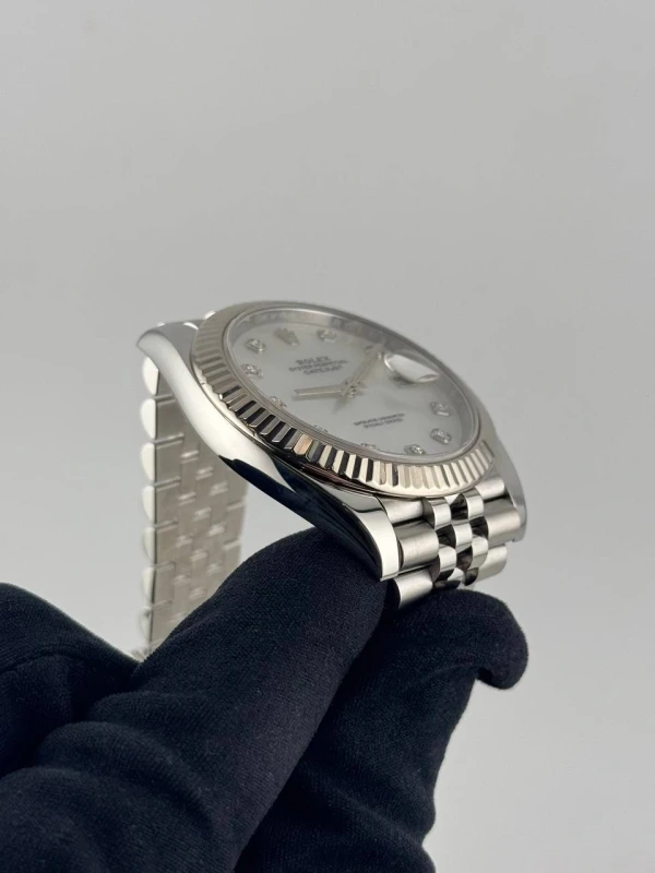 Rolex 41mm Steel and White Gold 126334-0020 4