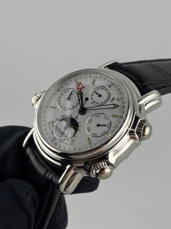 Jaeger LeCoultre 'Le Grand Reveil' - Perpetual Calendar Alarm & Moonphase - 41mm 180.6.99 8