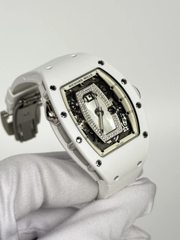 Richard Mille White Ceramic Rm 037 3