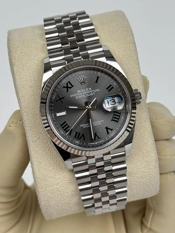 Rolex 36 mm, Oystersteel and white gold 126234-0045 3