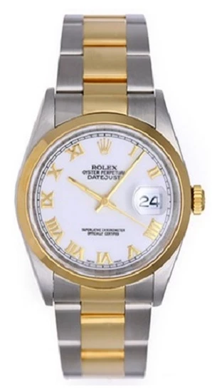 Rolex 36mm Steel and Yellow Gold 16203 изображение - 1