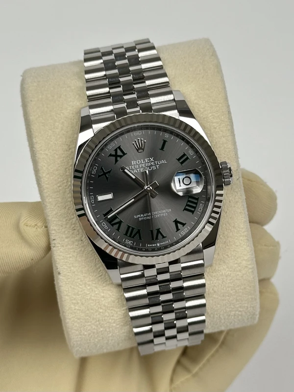 Rolex 36 mm, Oystersteel and white gold 126234-0045 3