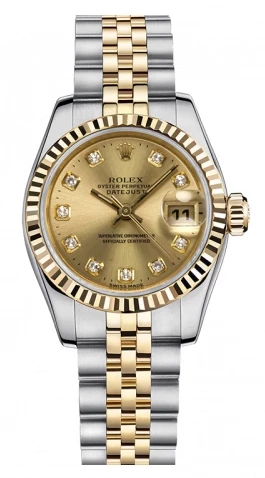 Datejust 26mm Steel and Yellow Gold
