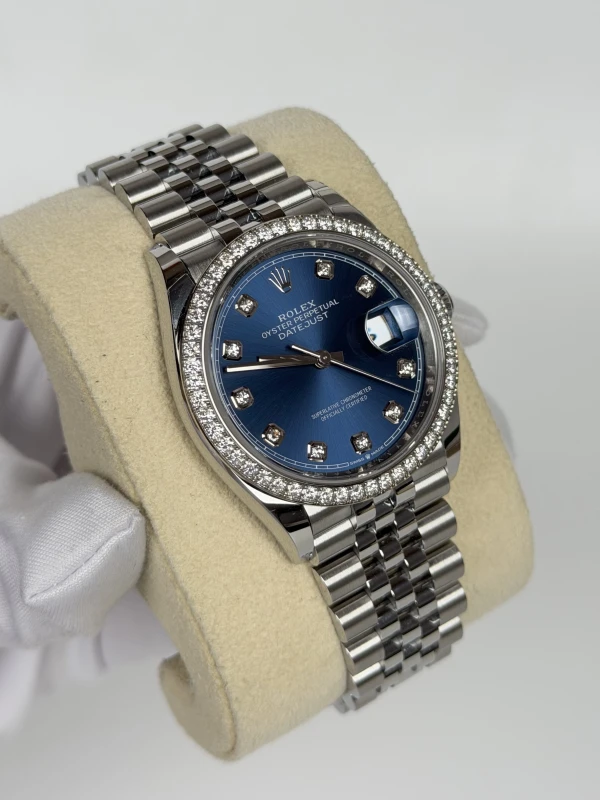 Rolex 36mm Steel and White Gold 126284rbr-0029 2