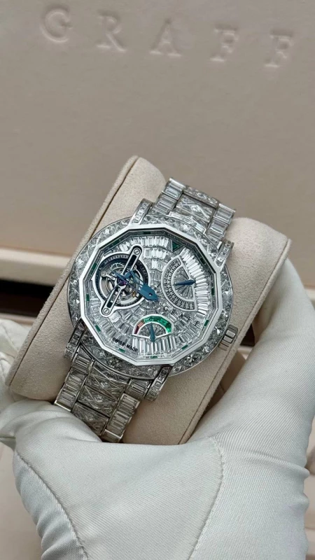 GRAFF MasterGraff Tourbillon Timepiece Set MG45WGDD 2