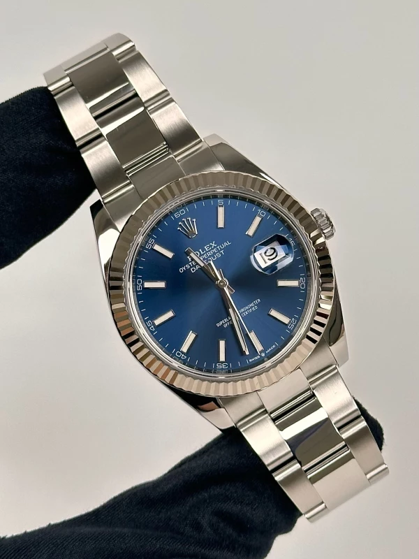 Rolex 41 mm, steel and white gold  126334-0001 2
