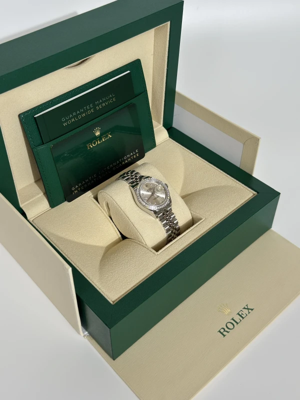 Rolex LADY 28 MM, OYSTERSTEEL, WHITE GOLD ANDDIAMONDS 279384RBR-0021 5