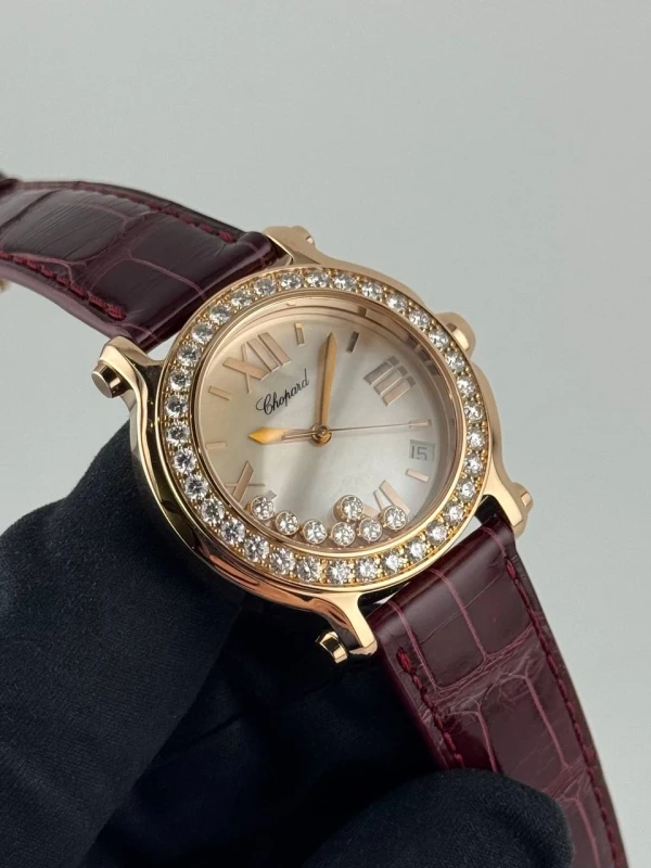 Chopard Round 36mm 7 Diamonds Edition 277473-5002 8