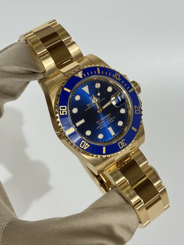 Rolex Date 40mm Yellow Gold Ceramic 116618LB-0003 2