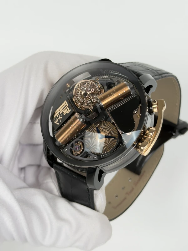 Jacob & Co Opera Godfather Musical Watch Black DLC OP110.21.AG.AB.A 4
