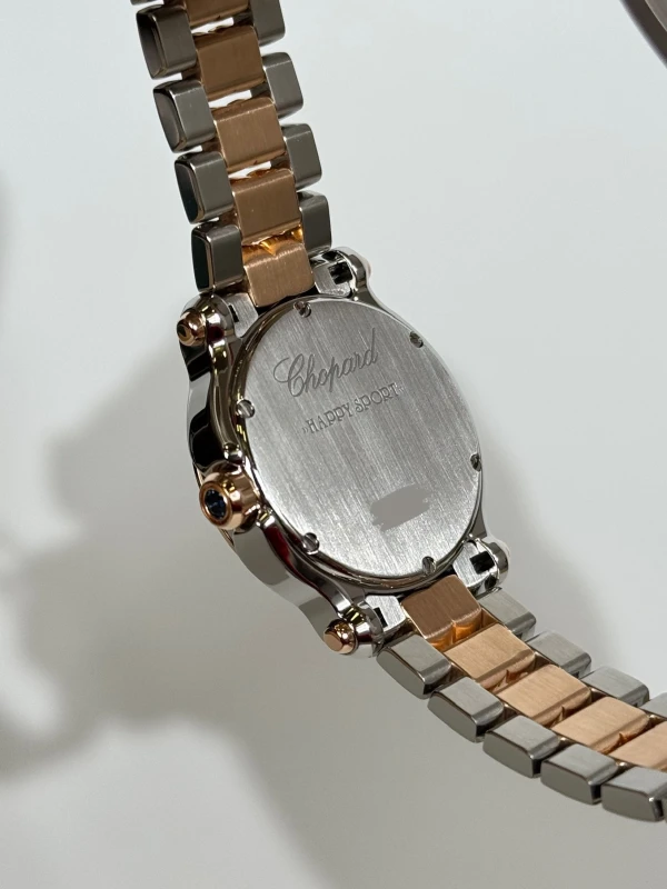 Chopard Happy Sport Round 30mm 5 Diamonds Edition 2  278509-6005 7