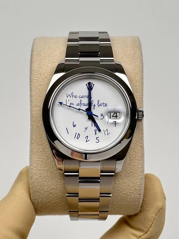 Rolex Perpetual 41 MM STEEL Who Cares  126300 Who Cares 2