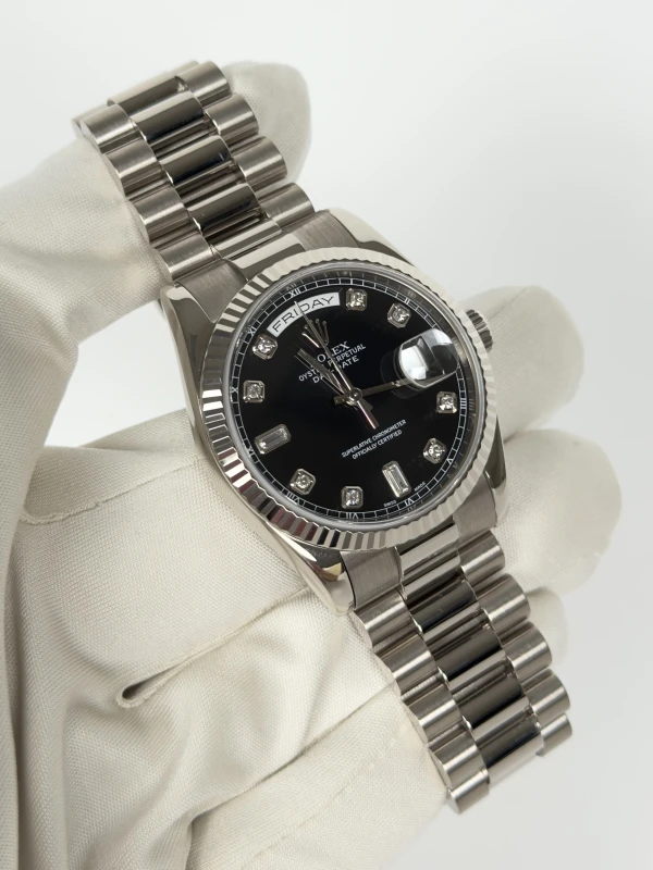 Rolex 36 mm, white gold 118239-0089 2