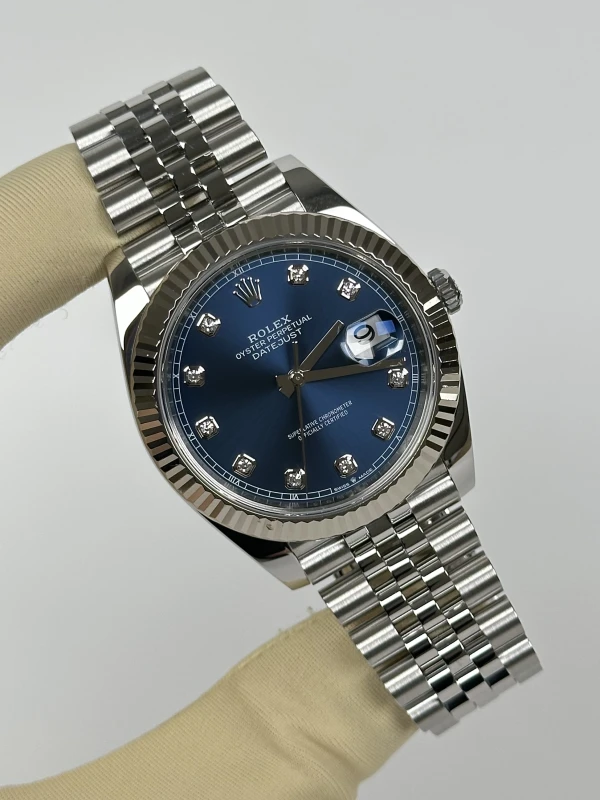 Rolex 41 mm, steel and white gold  126334-0016 2